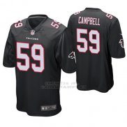 Camiseta NFL Game Hombre Atlanta Falcons De'vondre Campbell Negro