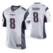 Camiseta NFL Game Hombre New England Patriots N'keal Harry Blanco