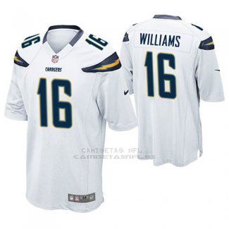 Camiseta NFL Game Hombre San Diego Chargers Tyrell Williams Blanco