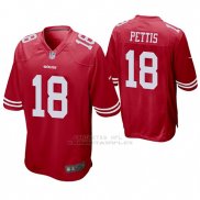 Camiseta NFL Game Hombre San Francisco 49ers Dante Pettis Rojo