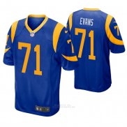 Camiseta NFL Game Hombre St Louis Rams Bobby Evans Azul