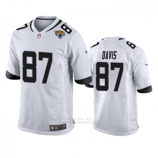 Camiseta NFL Game Jacksonville Jaguars Tyler Davis Blanco
