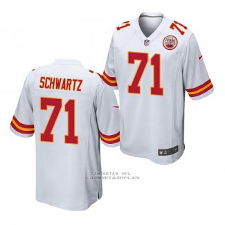 Camiseta NFL Game Kansas City Chiefs Mitchell Schwartz Blanco