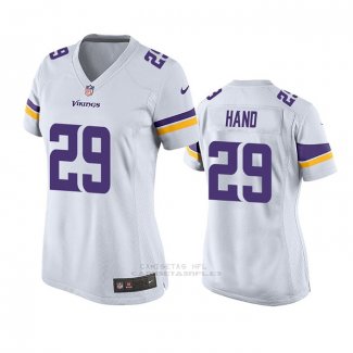 Camiseta NFL Game Mujer Minnesota Vikings Harrison Hand Blanco