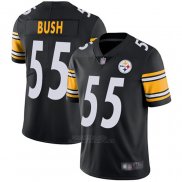 Camiseta NFL Game Pittsburgh Steelers 55 Devin Bush Negro