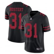 Camiseta NFL Game San Francisco 49ers 31 Raheem Mostert Negro