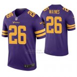 Camiseta NFL Legend Hombre Minnesota Vikings Trae Waynes Violeta Color Rush