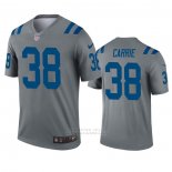 Camiseta NFL Legend Indianapolis Colts T.j. Carrie Inverted Gris