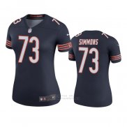 Camiseta NFL Legend Mujer Chicago Bears Lachavious Simmons Azul Color Rush