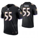 Camiseta NFL Limited Hombre Baltimore Ravens Terrell Suggs Negro Legend