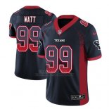 Camiseta NFL Limited Hombre Houston Texans Jj Watt Azul 2018 Drift Fashion Color Rush