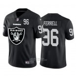 Camiseta NFL Limited Las Vegas Raiders Ferrell Big Logo Number Negro