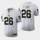 Camiseta NFL Limited New York Giants Barkley Golden Edition Blanco