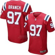 Camiseta New England Patriots Branch Rojo Nike Elite NFL Hombre