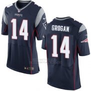 Camiseta New England Patriots Grogan Profundo Azul Nike Elite NFL Hombre