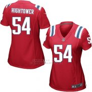 Camiseta New England Patriots Hightower Rojo Nike Game NFL Mujer