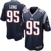 Camiseta New England Patriots Long Negro Nike Game NFL Hombre