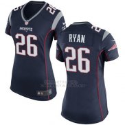 Camiseta New England Patriots Ryan Negro Nike Game NFL Mujer