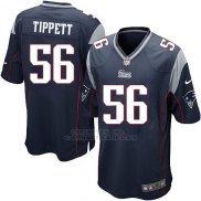 Camiseta New England Patriots Tippett Negro Nike Game NFL Hombre