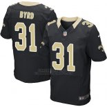 Camiseta New Orleans Saints Byrd Negro Nike Elite NFL Hombre