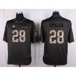 Camiseta New Orleans Saints Spiller Apagado Gris Nike Anthracite Salute To Service NFL Hombre