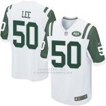 Camiseta New York Jets Lee Blanco Nike Game NFL Hombre