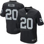 Camiseta Oakland Raiders Allen Negro Nike Elite NFL Hombre