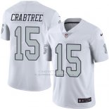 Camiseta Oakland Raiders Crabtree Blanco Nike Legend NFL Hombre
