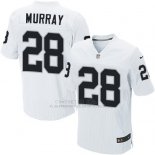 Camiseta Oakland Raiders Murray Blanco Nike Elite NFL Hombre