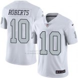 Camiseta Oakland Raiders Roberts Blanco Nike Legend NFL Hombre