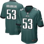 Camiseta Philadelphia Eagles Bradham Verde Nike Game NFL Oscuro Hombre
