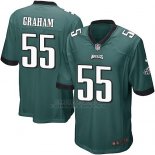 Camiseta Philadelphia Eagles Graham Verde Nike Game NFL Oscuro Hombre