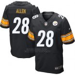 Camiseta Pittsburgh Steelers Allen Negro Nike Elite NFL Hombre