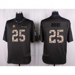 Camiseta Pittsburgh Steelers Burns Apagado Gris Nike Anthracite Salute To Service NFL Hombre