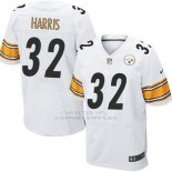 Camiseta Pittsburgh Steelers Harris Blanco Nike Elite NFL Hombre