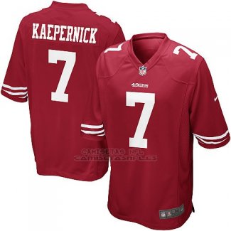 Camiseta San Francisco 49ers Kaepernick Rojo Nike Game NFL Hombre