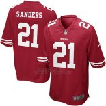 Camiseta San Francisco 49ers Sanders Rojo Nike Game NFL Hombre