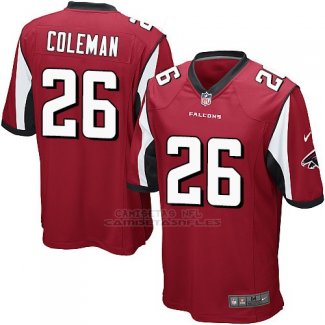 Camiseta Atlanta Falcons Coleman Rojo Nike Game NFL Nino