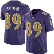 Camiseta Baltimore Ravens Smith Sr Nike Legend NFL Violeta Hombre