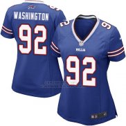 Camiseta Buffalo Bills Washington Azul Nike Game NFL Mujer