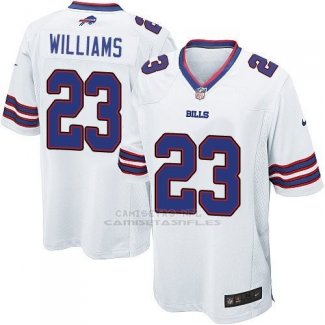 Camiseta Buffalo Bills Williams Blanco Nike Game NFL Nino