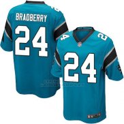 Camiseta Carolina Panthers Bradberry Lago Azul Nike Game NFL Hombre