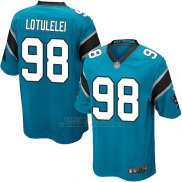Camiseta Carolina Panthers Lotulelei Lago Azul Nike Game NFL Nino