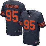 Camiseta Chicago Bears Ferguson Apagado Azul Nike Elite NFL Hombre