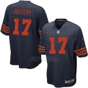 Camiseta Chicago Bears Jeffery Marron Negro Nike Game NFL Nino