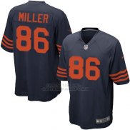 Camiseta Chicago Bears Miller Marron Negro Nike Game NFL Hombre