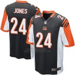 Camiseta Cincinnati Bengals Jones Negro Nike Game NFL Hombre