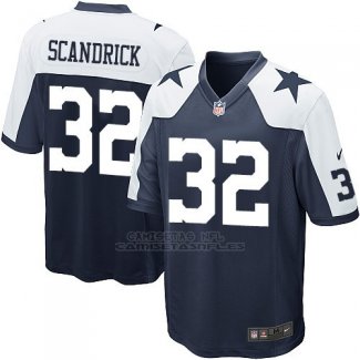 Camiseta Dallas Cowboys Scandrick Negro Blanco Nike Game NFL Nino