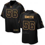 Camiseta Dallas Cowboys Smith Negro 2016 Nike Elite Pro Line Gold NFL Hombre