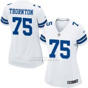 Camiseta Dallas Cowboys Thornton Blanco Nike Game NFL Mujer